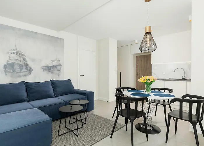 Apartament Klifowa Rewal z basenem